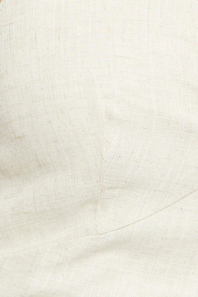 Beige Halter Top Crop