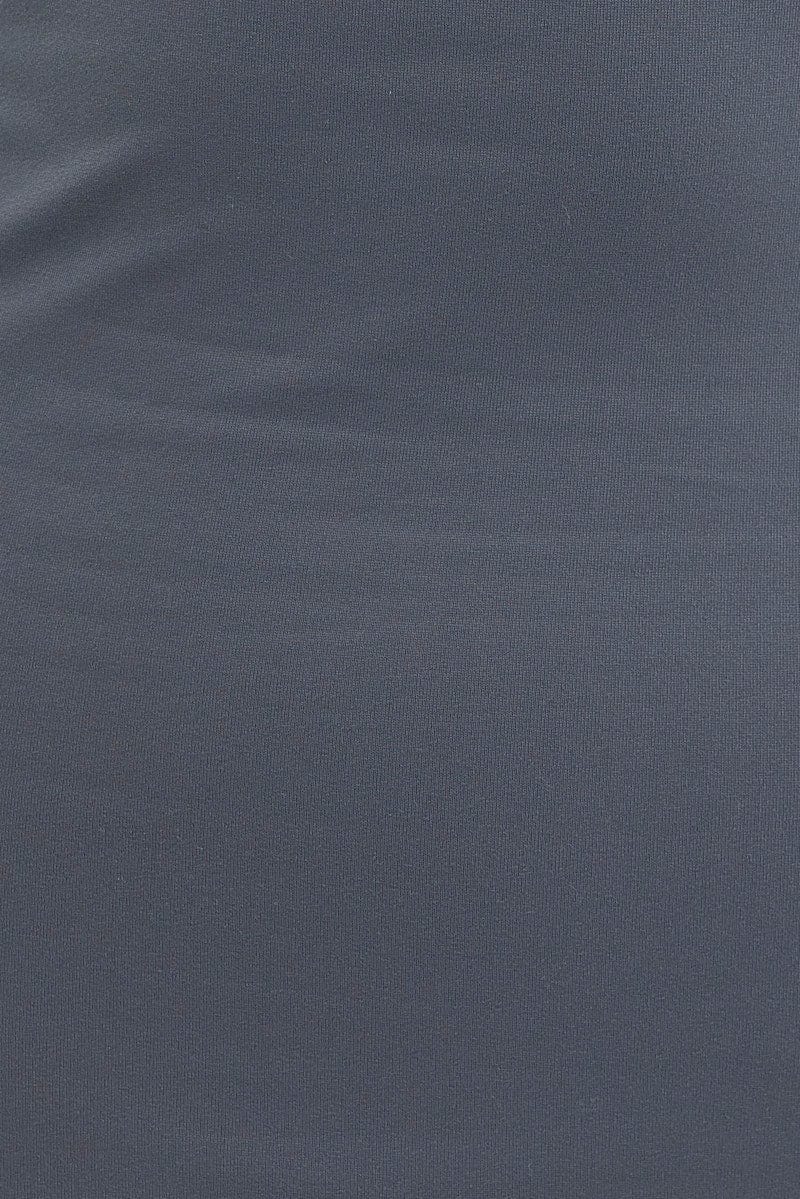 Grey Supersoft Bodycon Maxi Dress