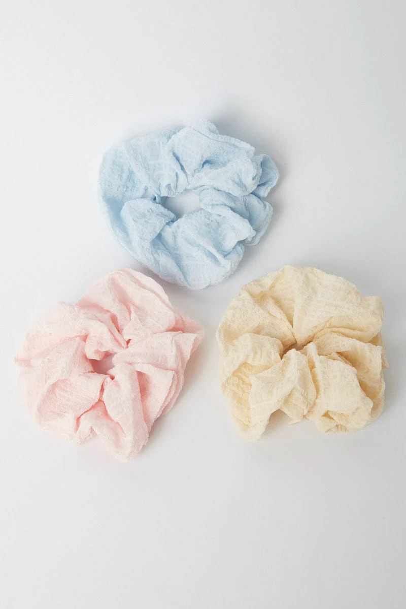 Multi 3 Pack Scrunchies