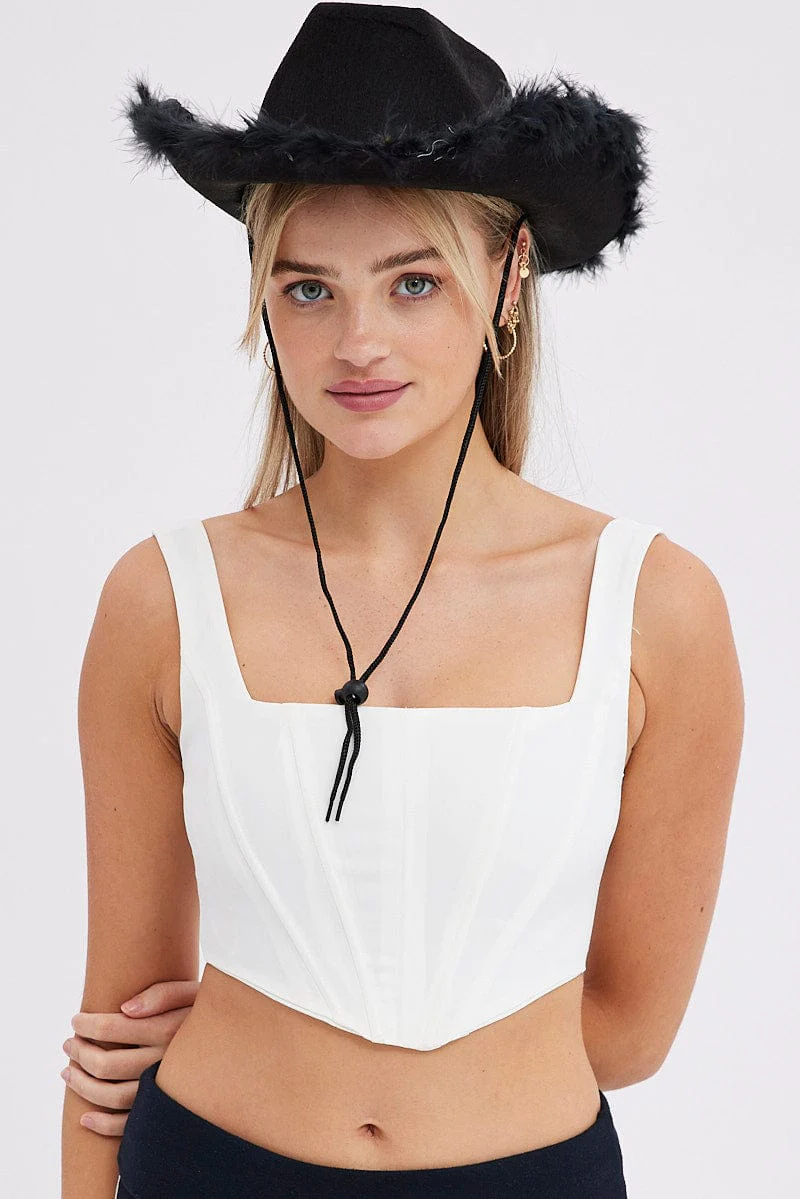Black Festival Cowboy Hat
