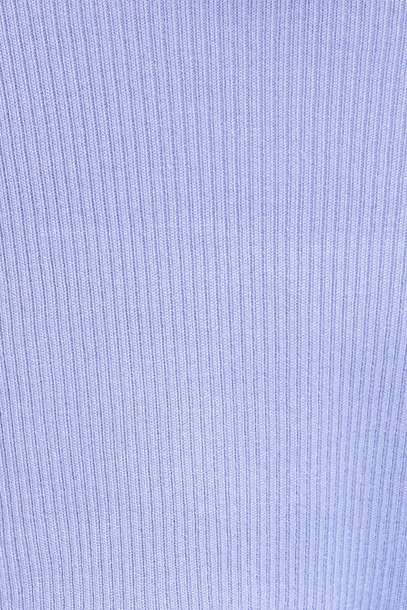 Purple Knit Zip Up Cardigan Hooded