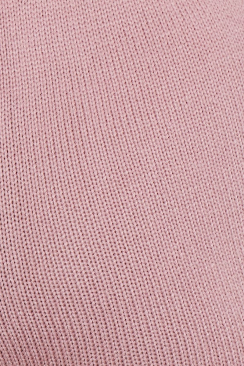 Purple Ruched Front Knit Crop Top