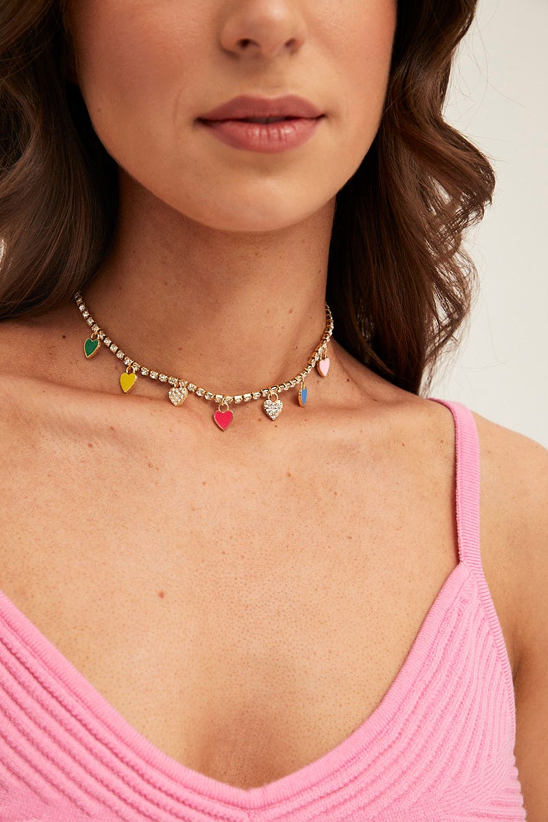 Multi Charm Necklace