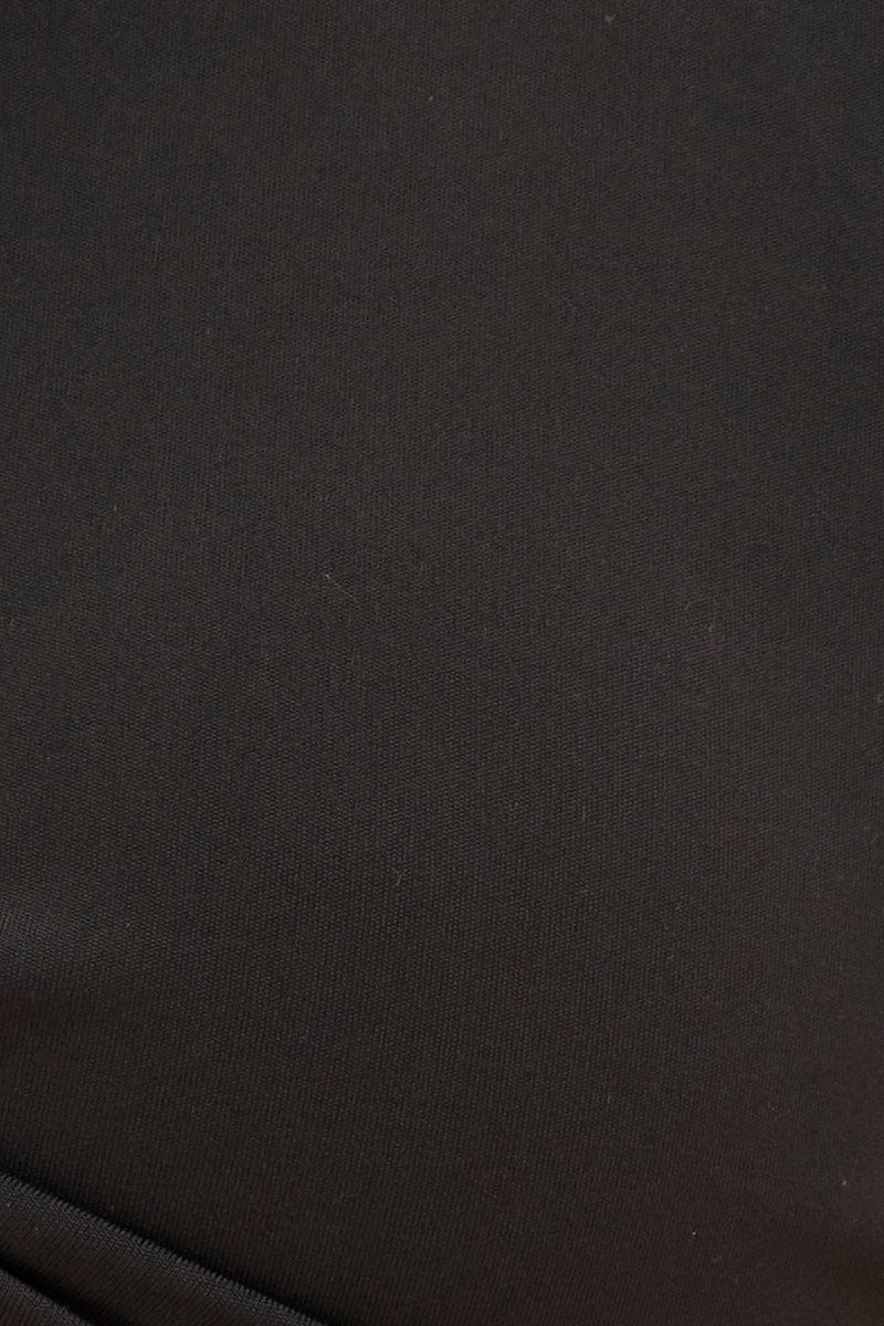 Black Sara Twist Front Active Bralette