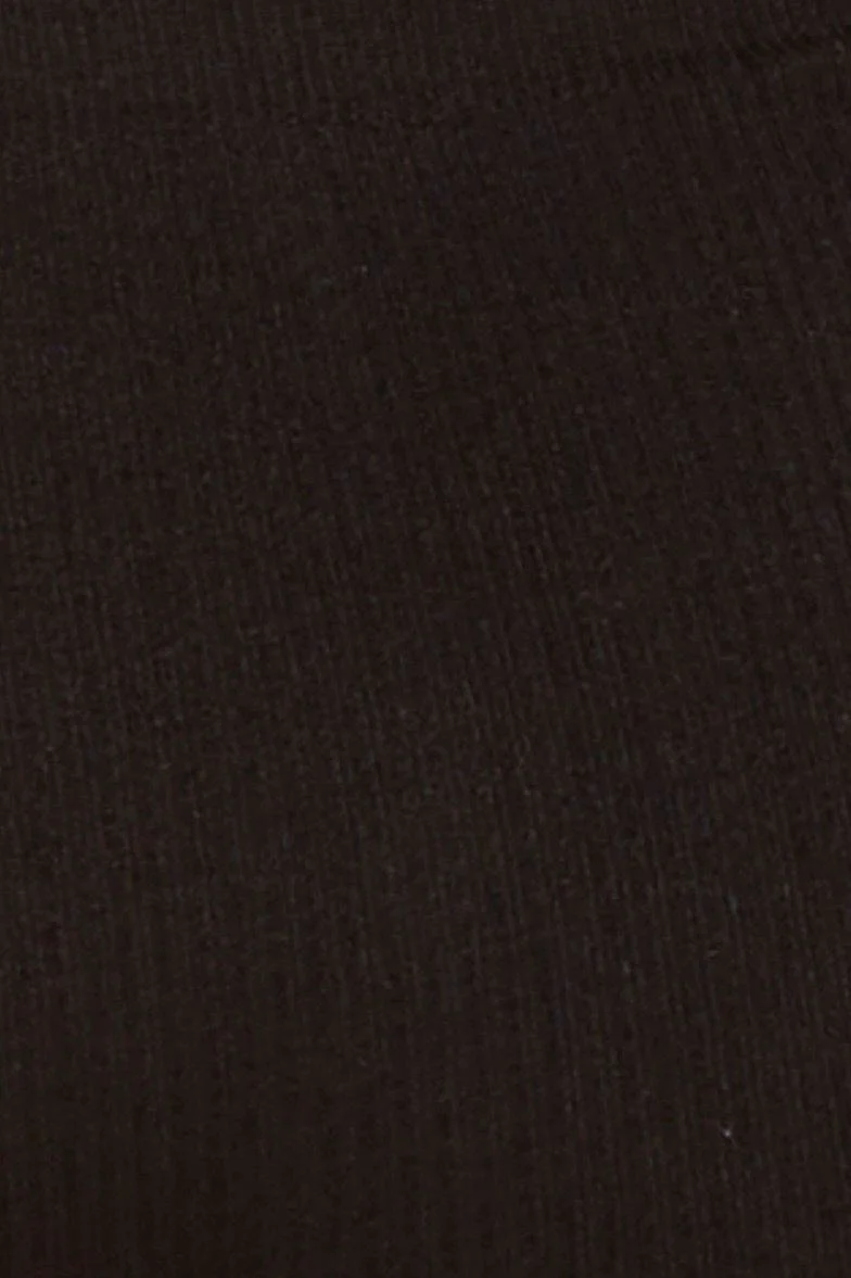 Black Nico Seamless Crop Top