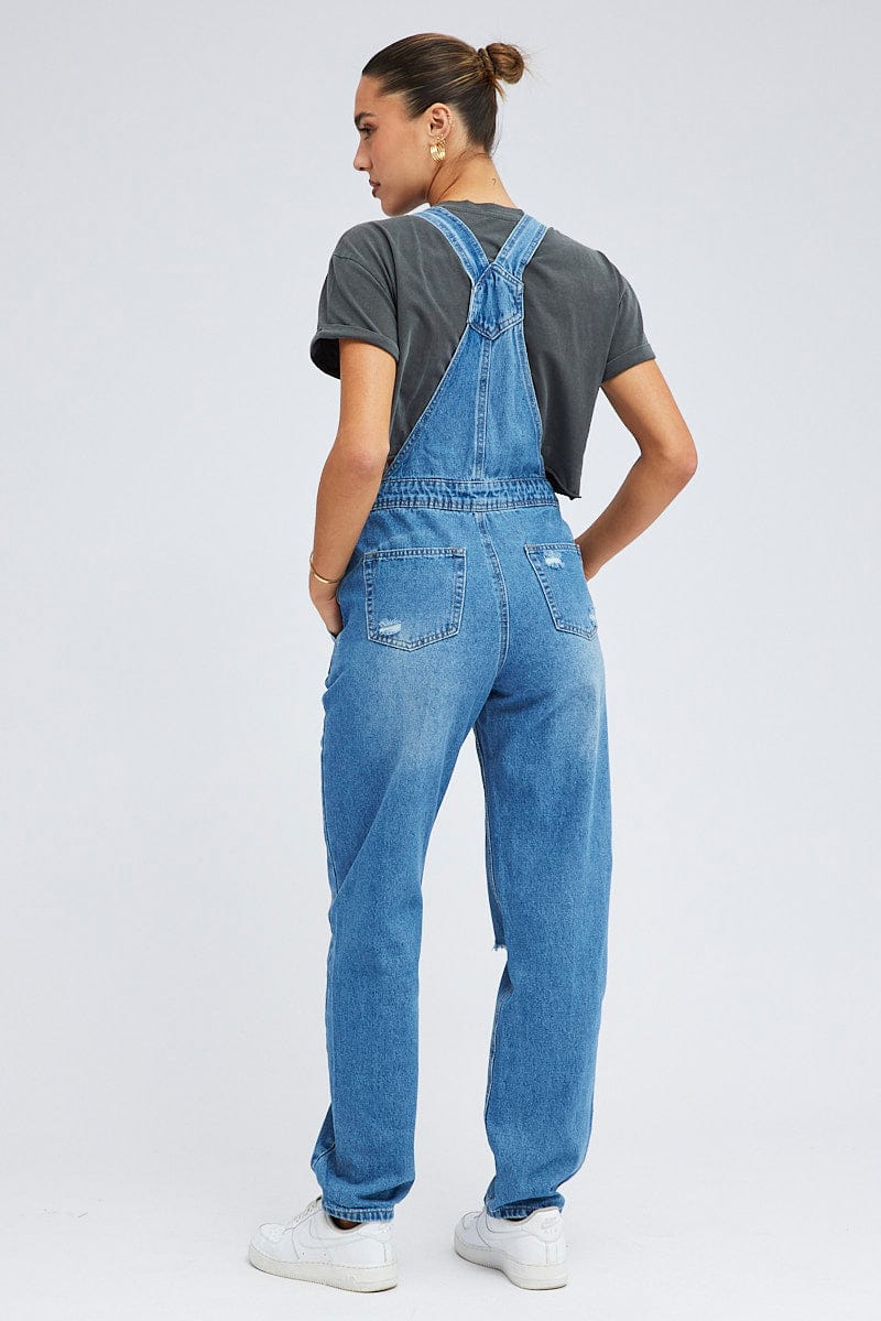 Denim Overall Jeans