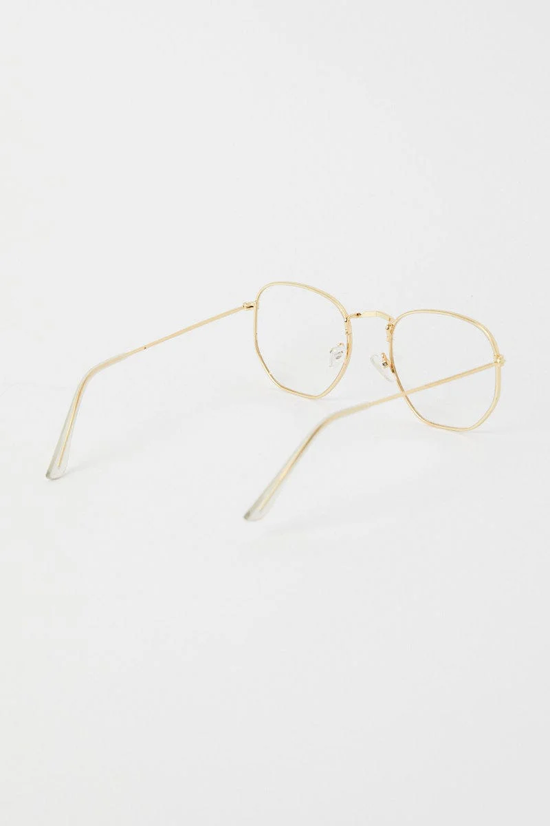 Metallic Fashion Glasses