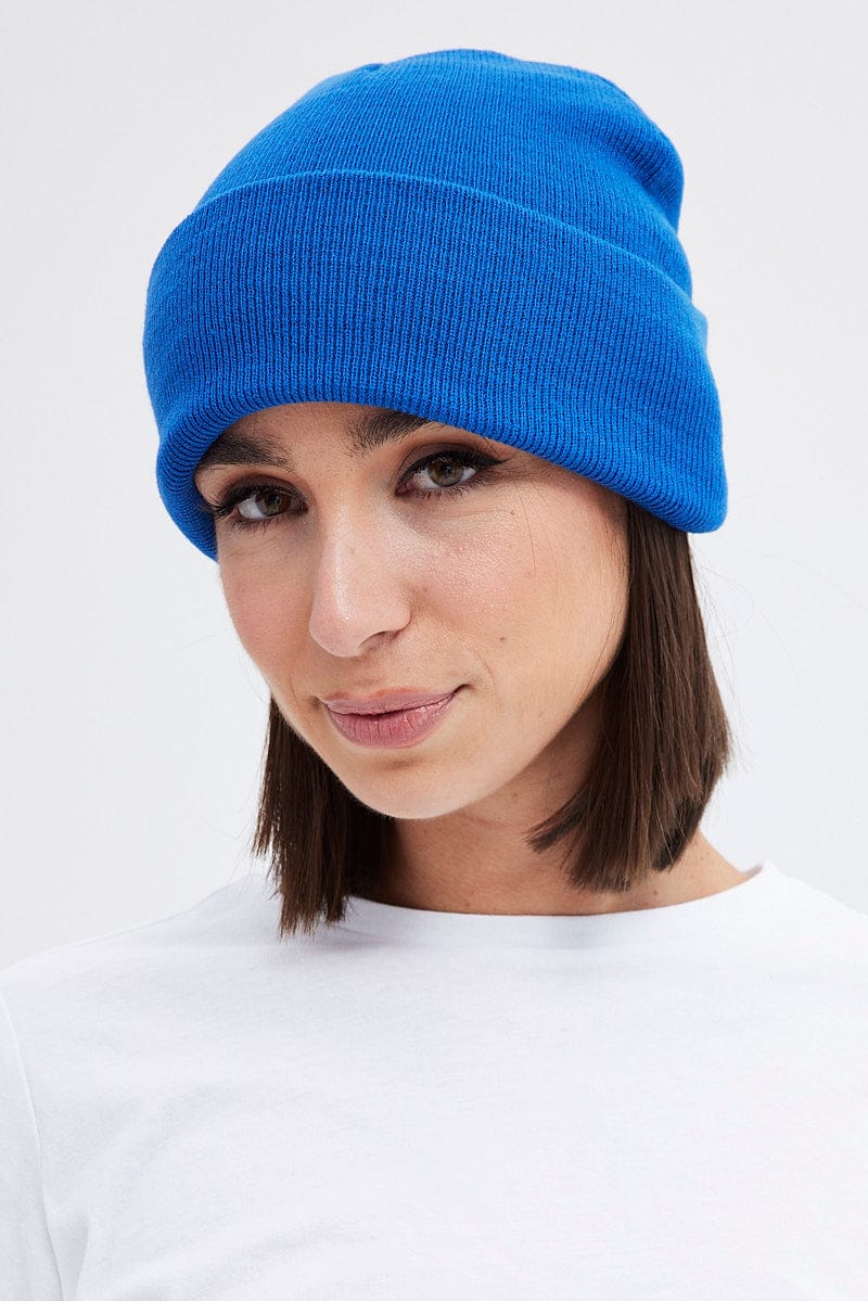 Blue Beanie