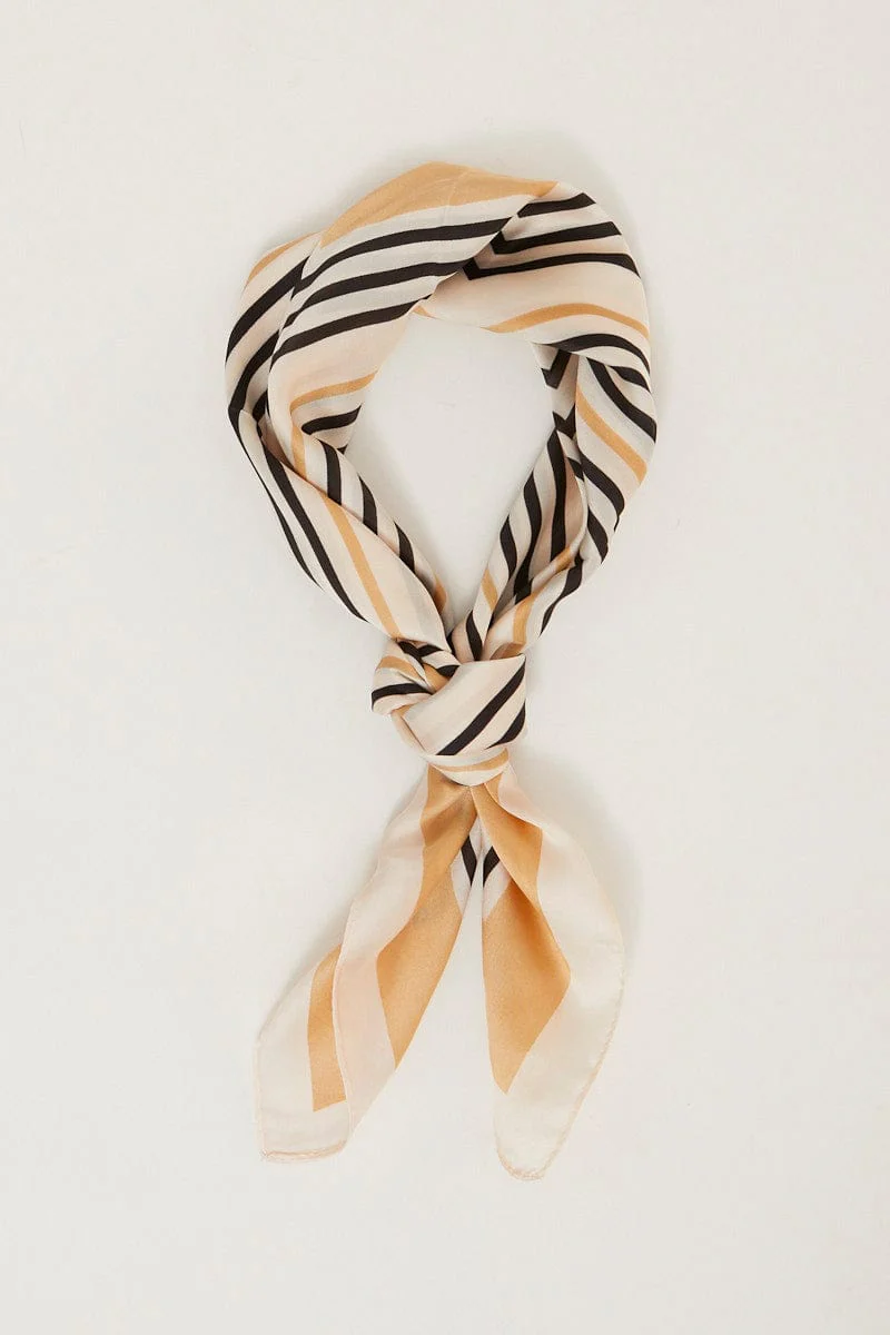 Stripe Scarf Bandana
