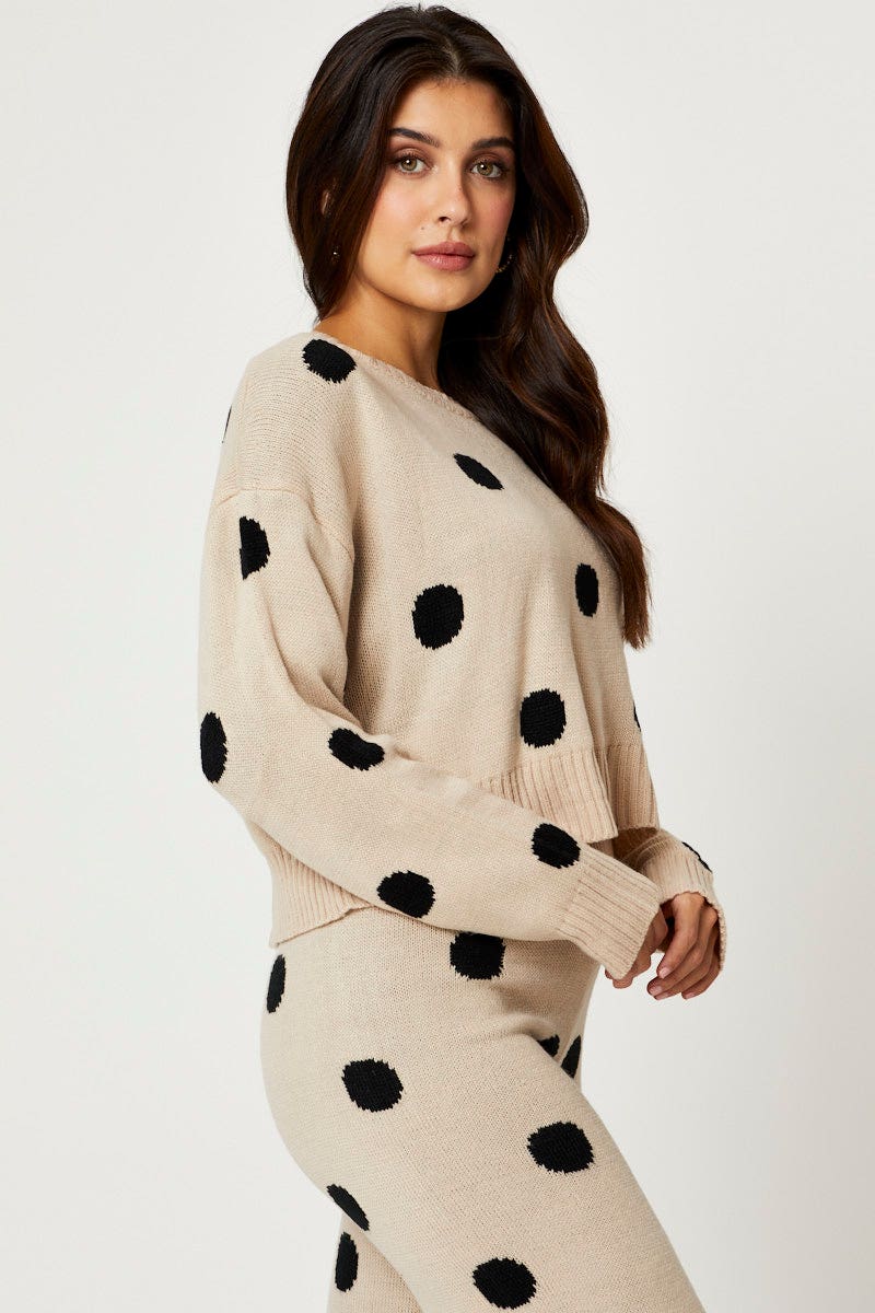 Polka Dot Jumper Long Sleeve