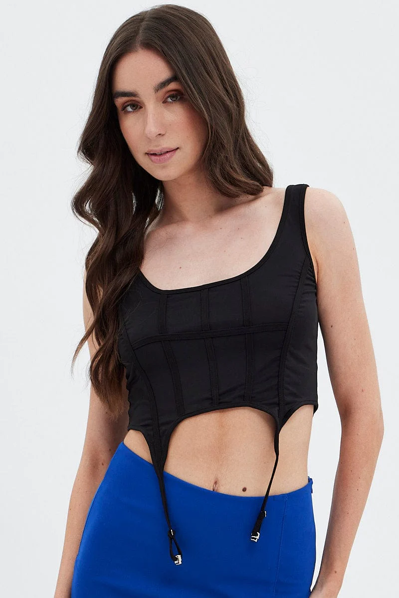 Black Corset Top Lingerie