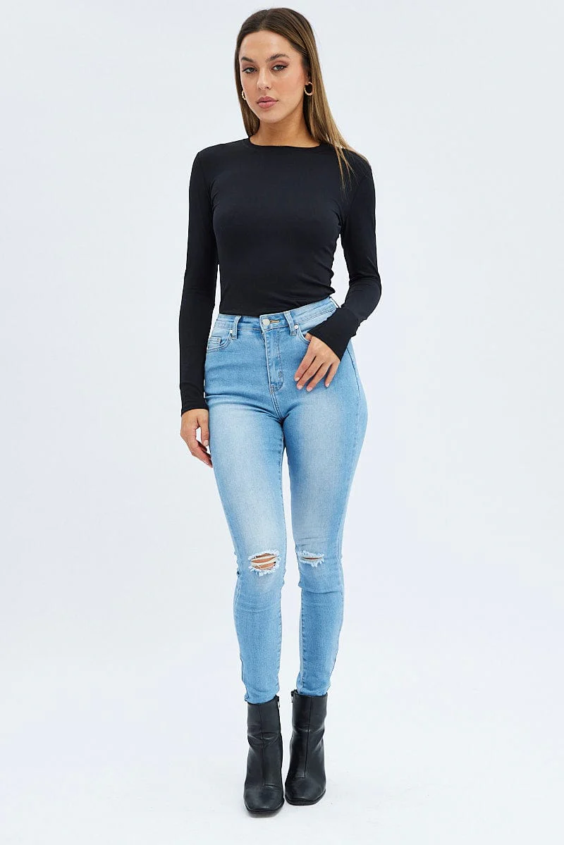 Denim Skinny Denim Jeans