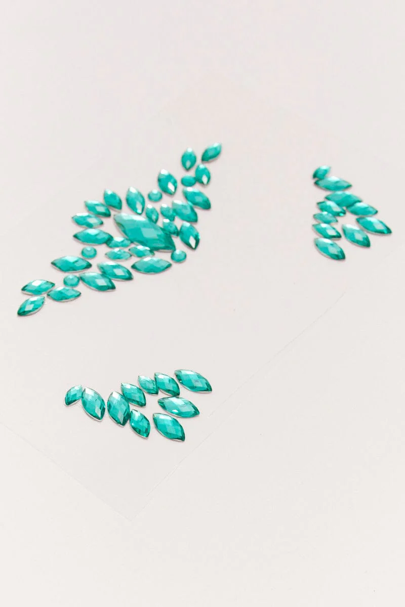 Green Face Jewellery