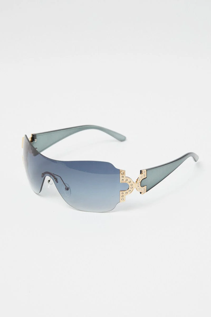 Blue Fashion Sunglasses