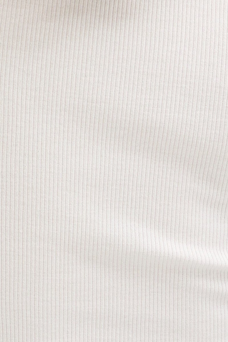 White Cut Out Top Cami