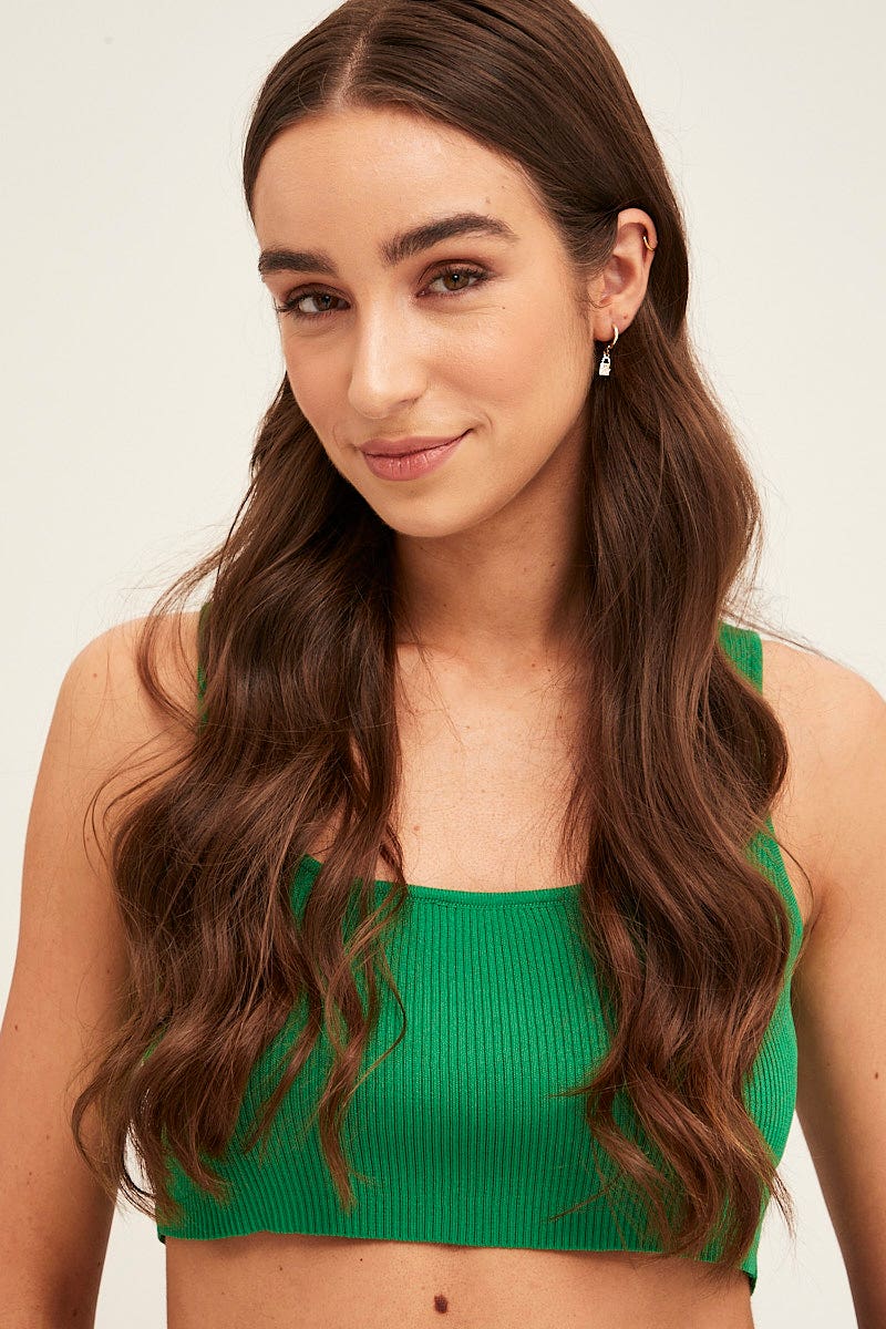 Gold Lock Earrings