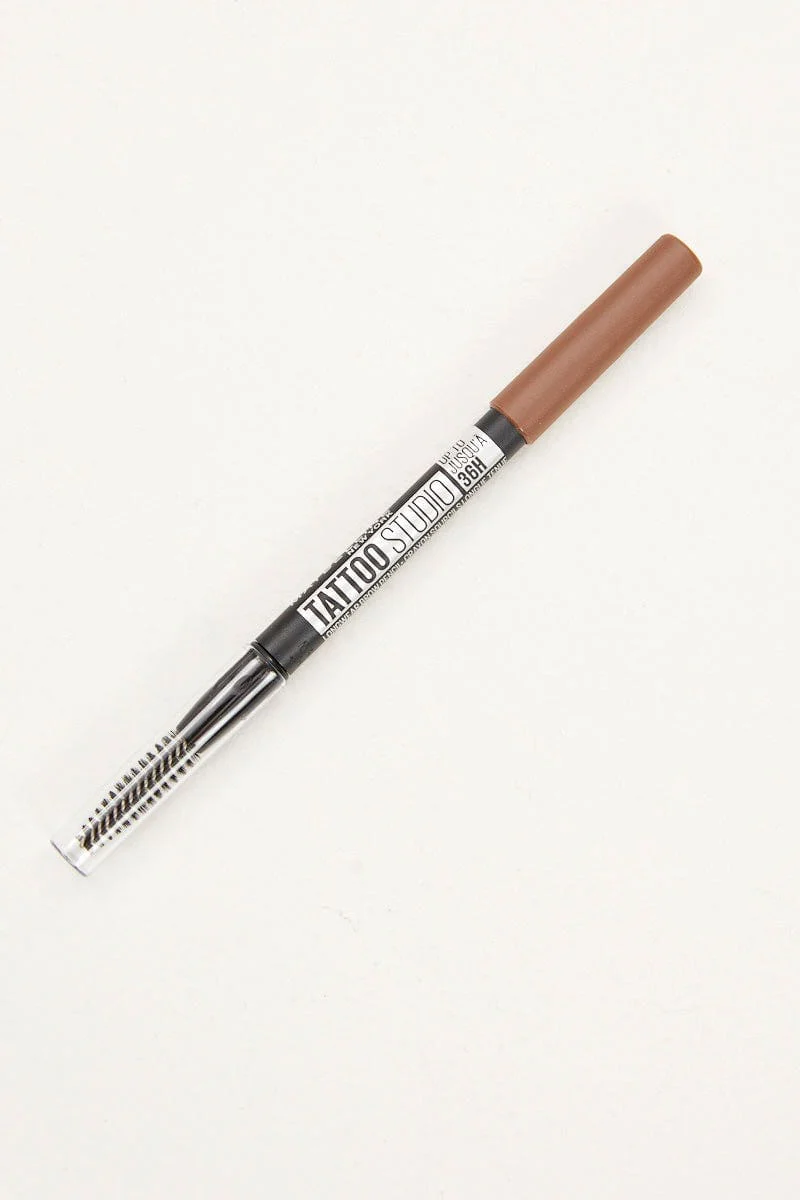 Brown Maybelline Tattoo Brow Pencil Brown