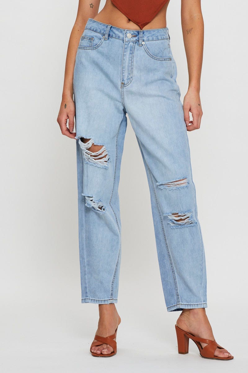 Blue Jeans Balloon Denim