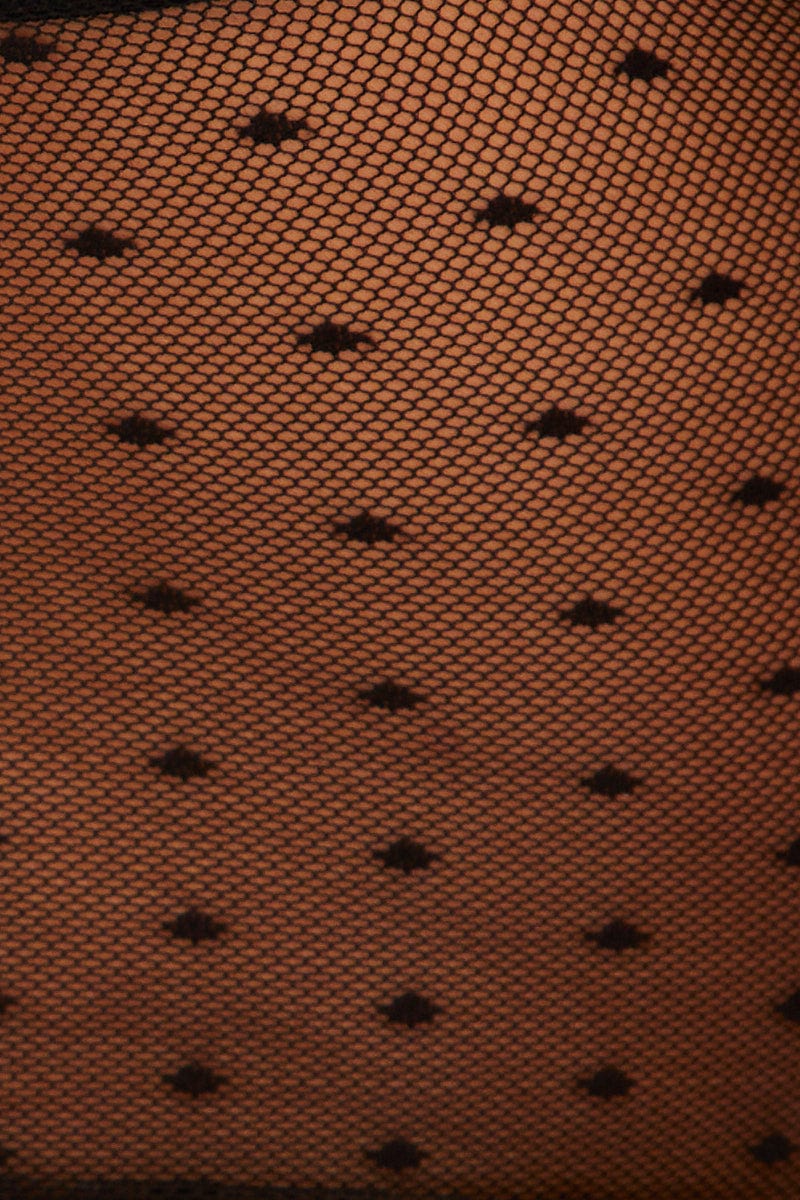 Black Bodysuit Sleeveless Sweetheart Lace Jersey