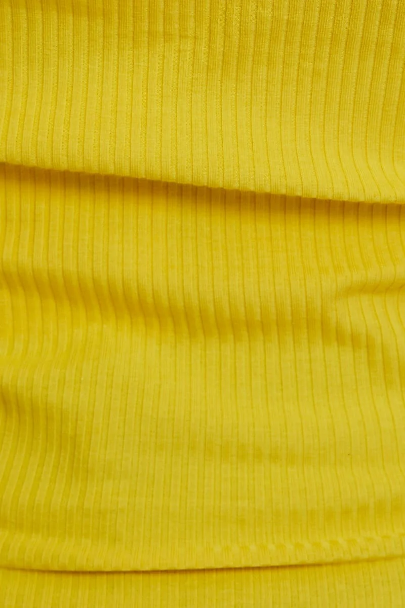 Red Light Must Ribbed Scoop Neck Cami