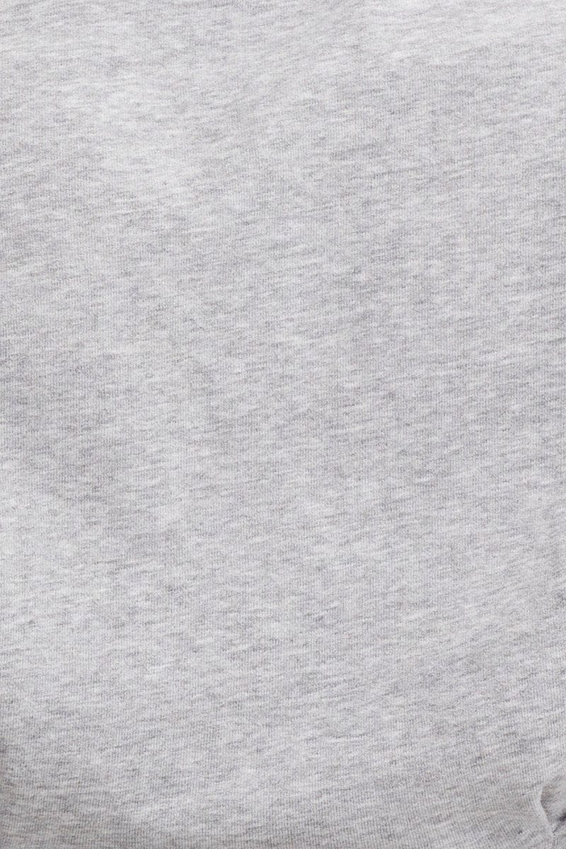 Grey Zip Front Sweater Long Sleeve