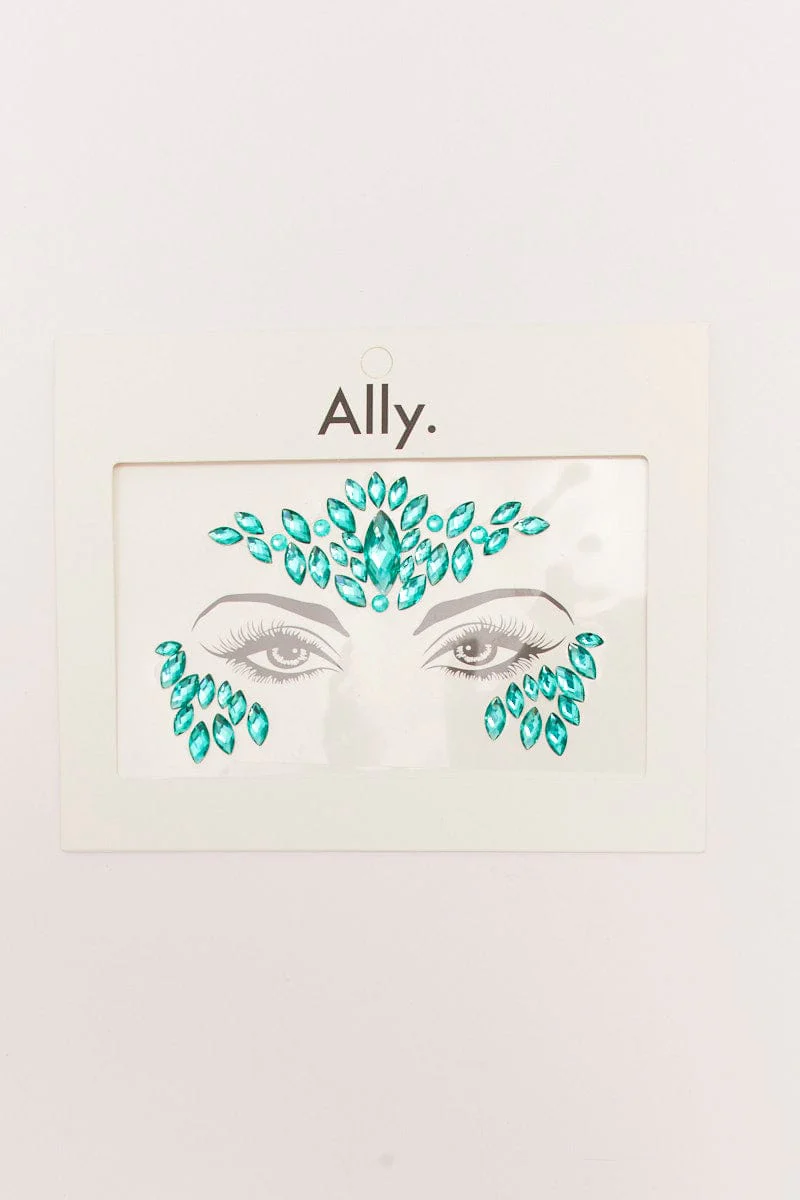 Green Face Jewellery