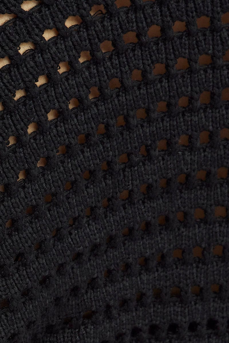 Black Knit Shrug