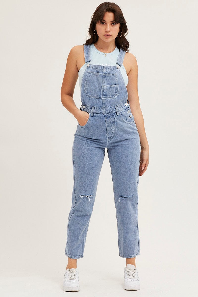 Blue Denim Overall