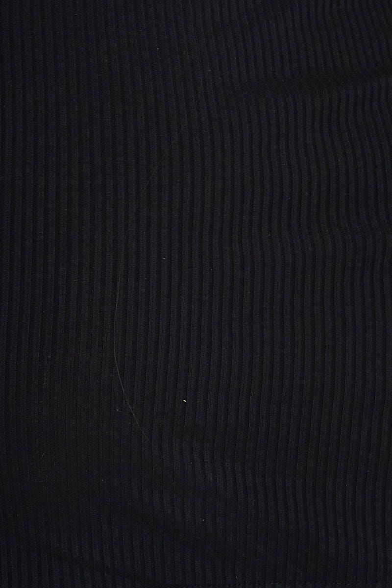 Black Mini Dress Short Sleeve Evening