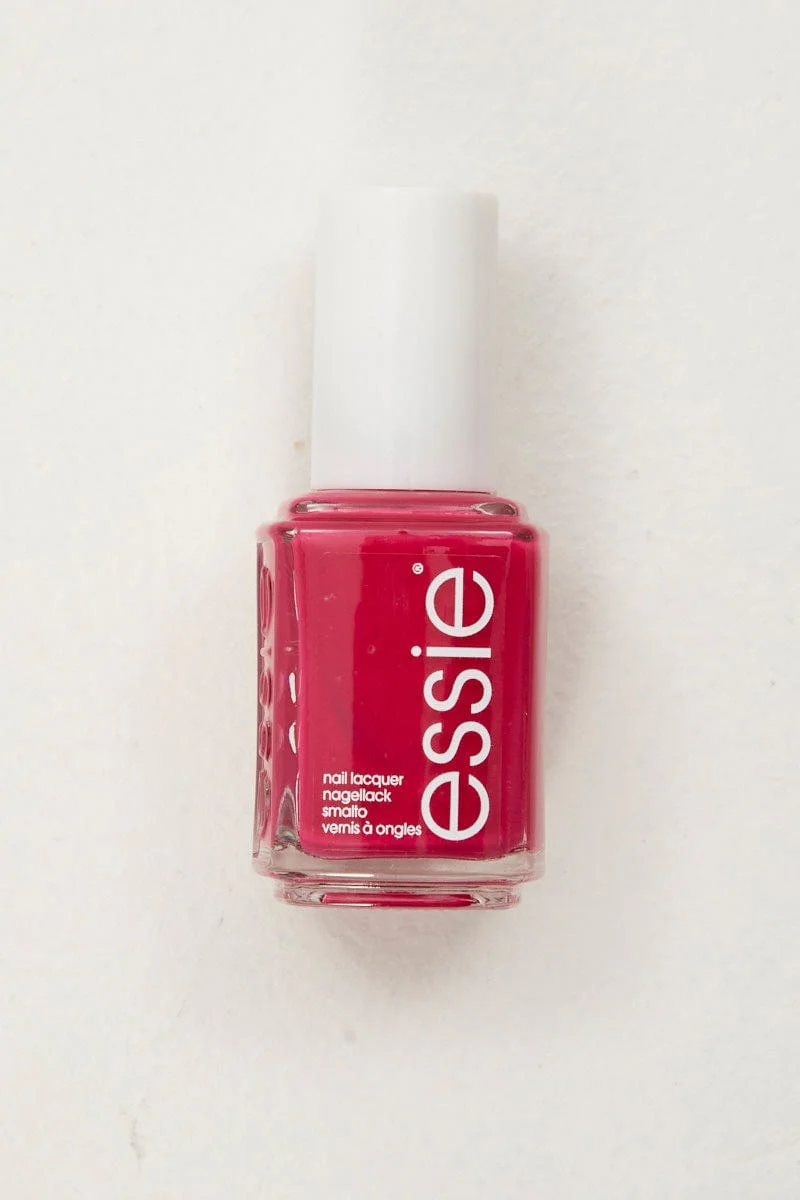 Pink Essie Nail Polish Bachelorette Bash 30 Bright Pink