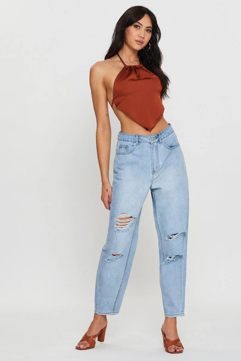 Blue Jeans Balloon Denim