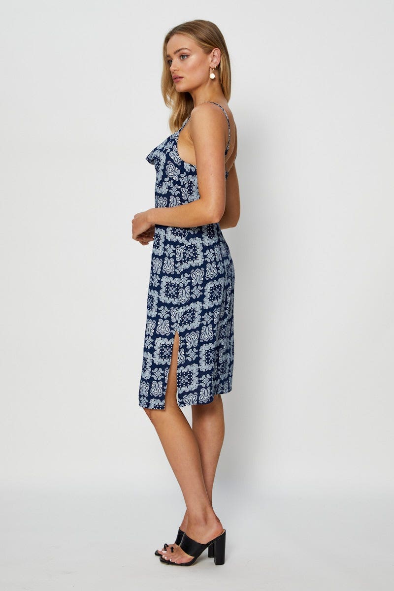 Print Bodycon Dress Mini