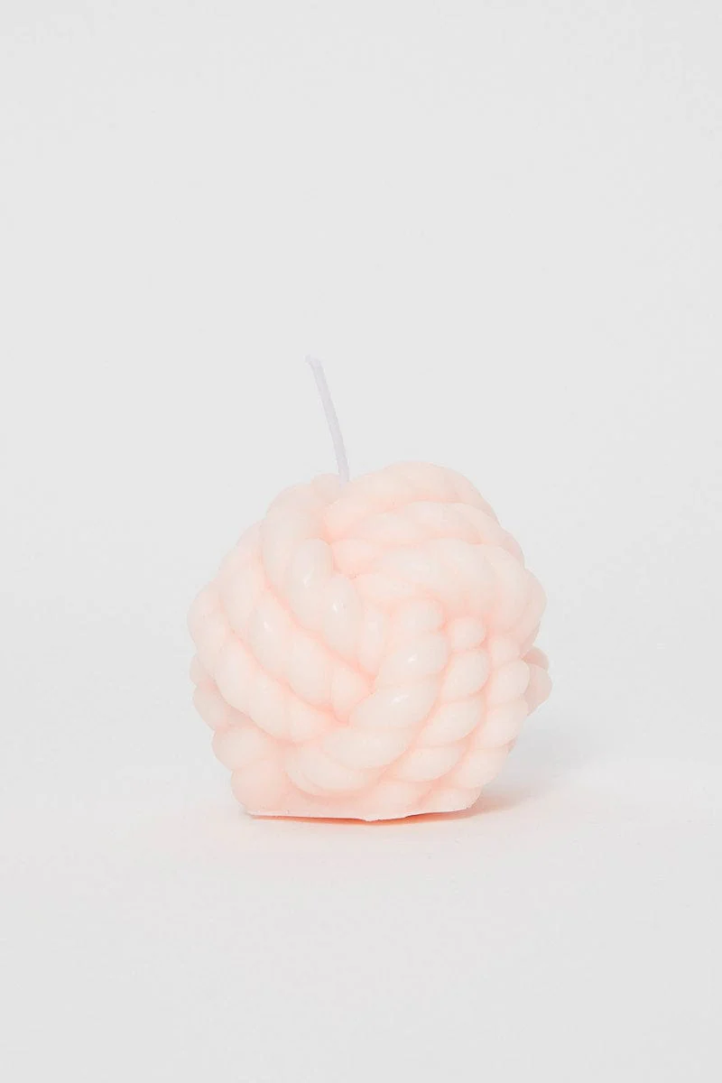 Pink Scented Candle
