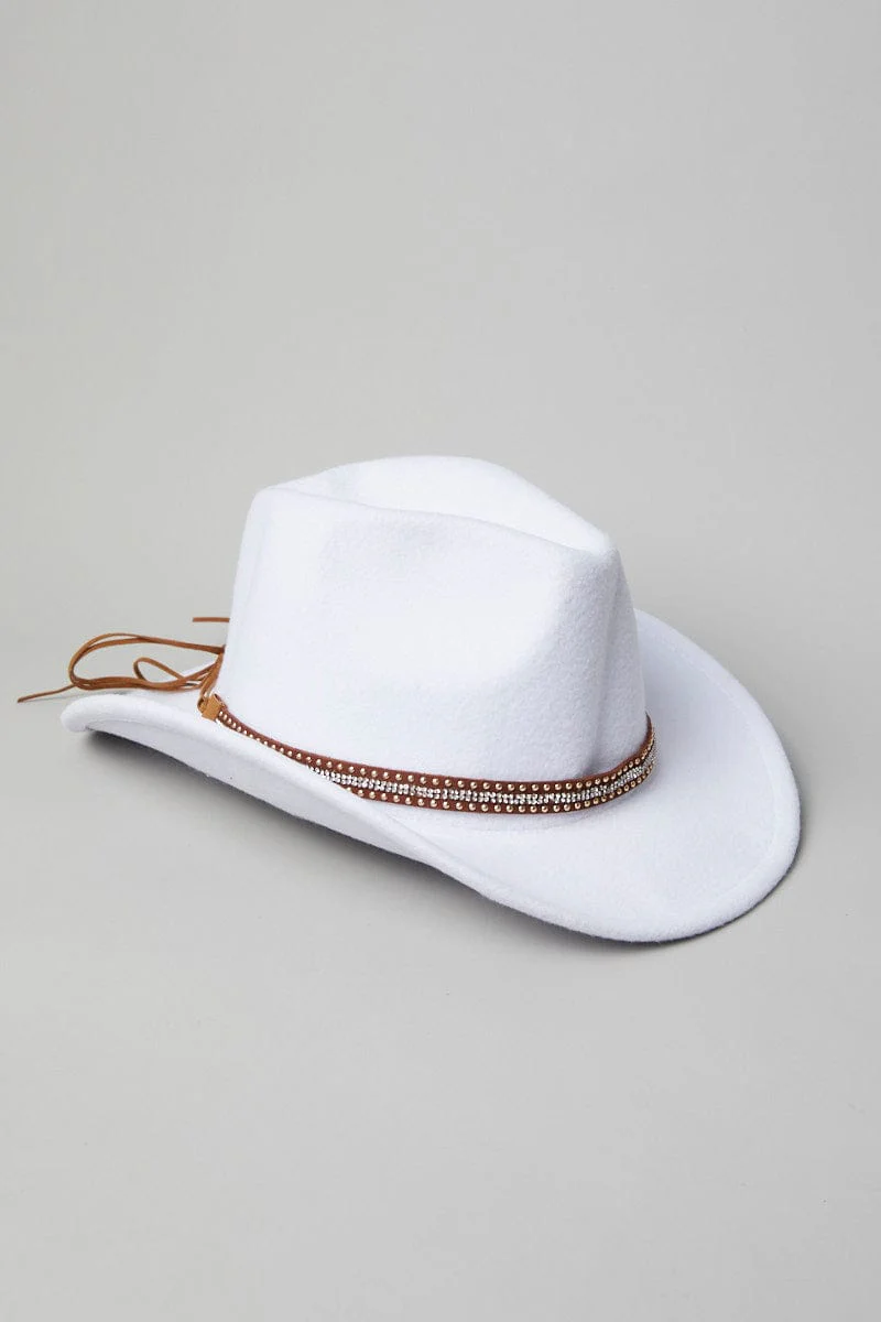 White Cowboy Hat