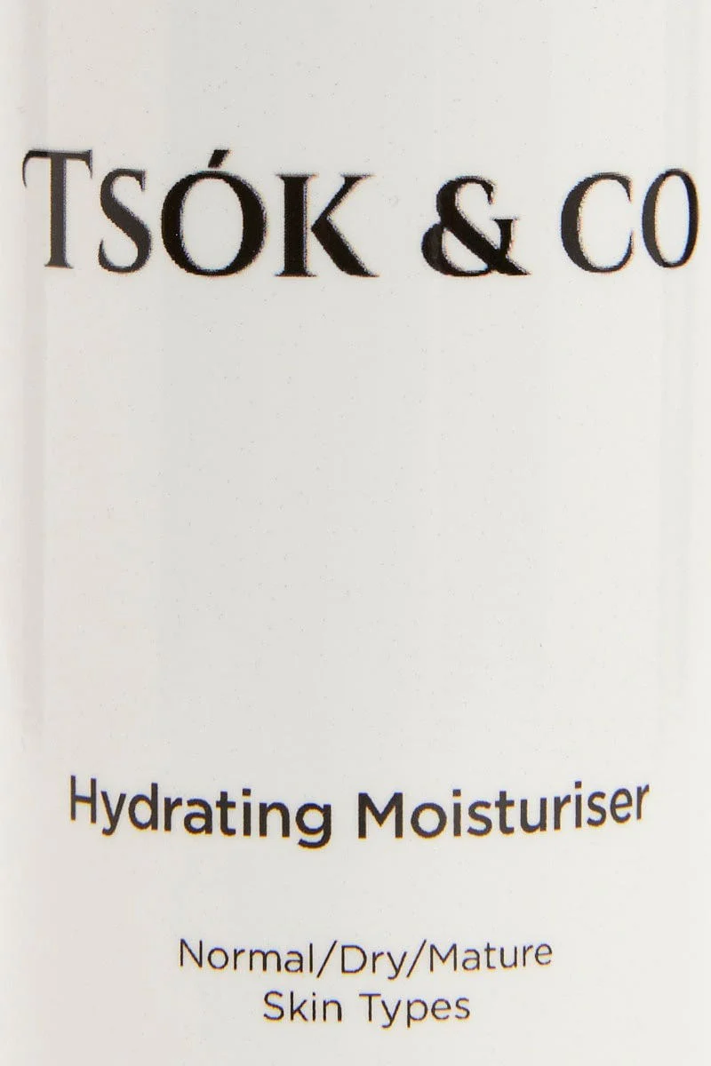 White Tsok And Co Hydrating Moisturiser 60Ml