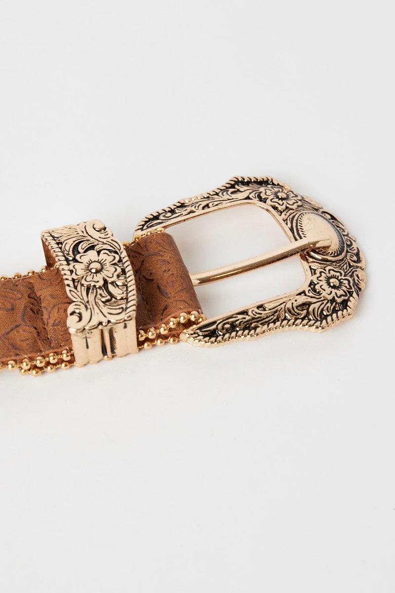 Brown Vintage Belts