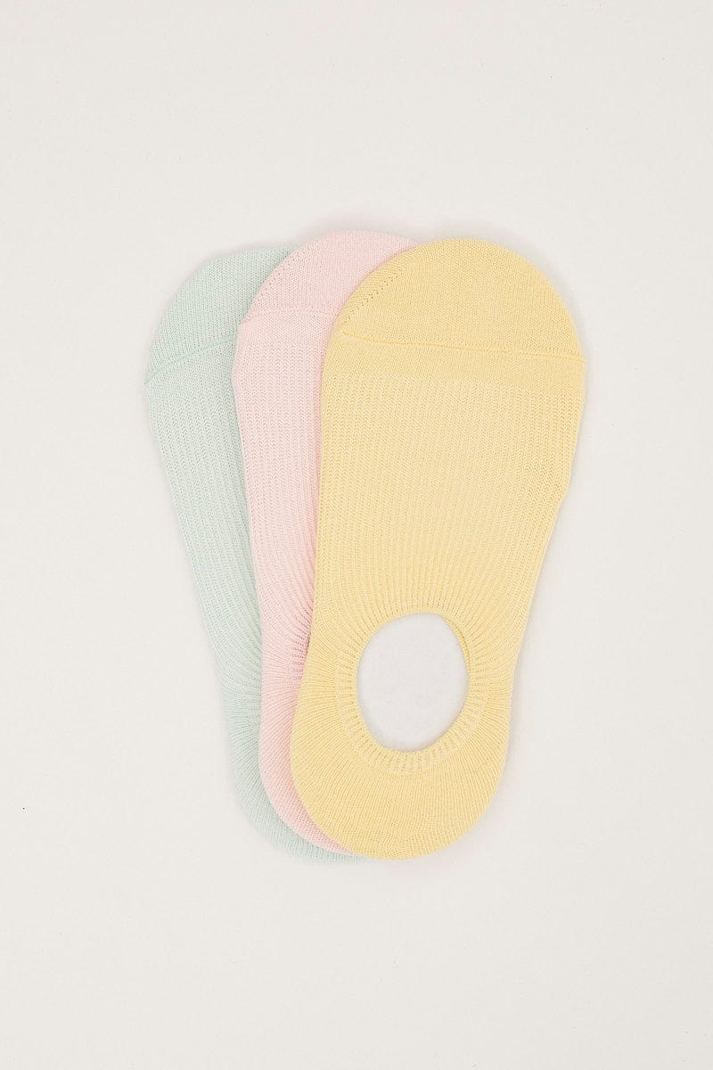 Multi Socks Low Cut