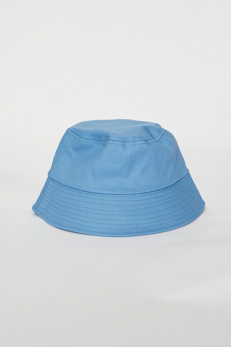 Blue Butterfly & Flower Bucket Hat