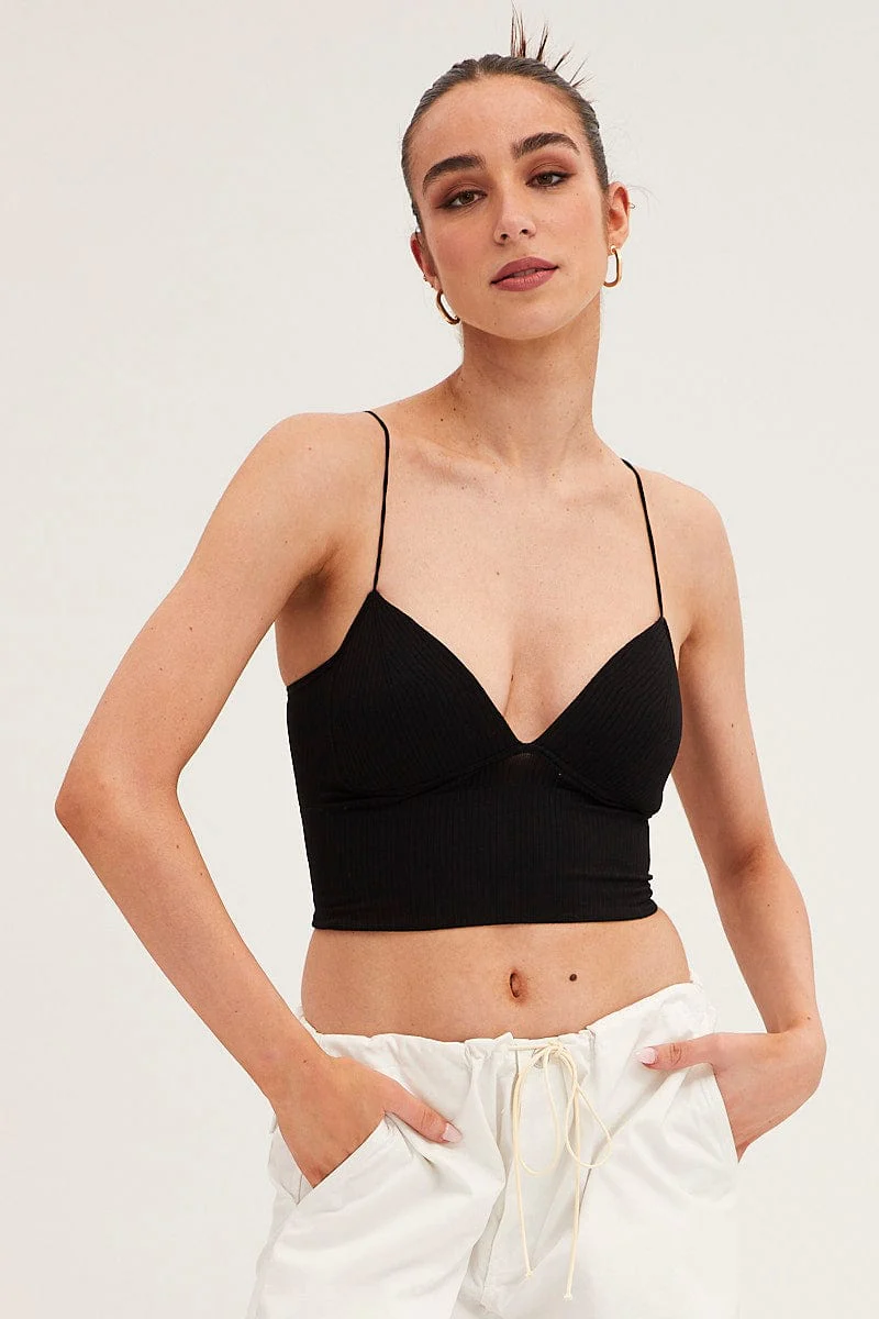 Black Bralette Seamless