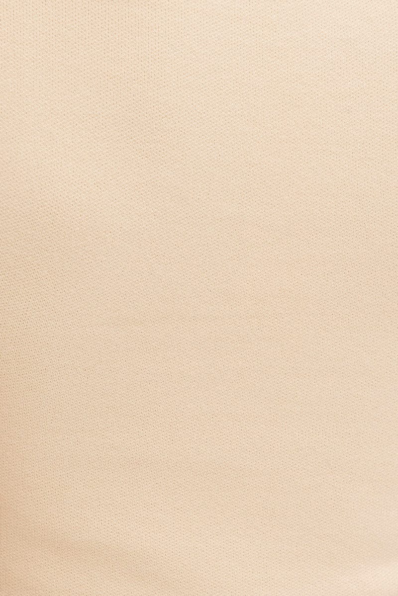 White Square Neck Cap Sleeve Knit Top