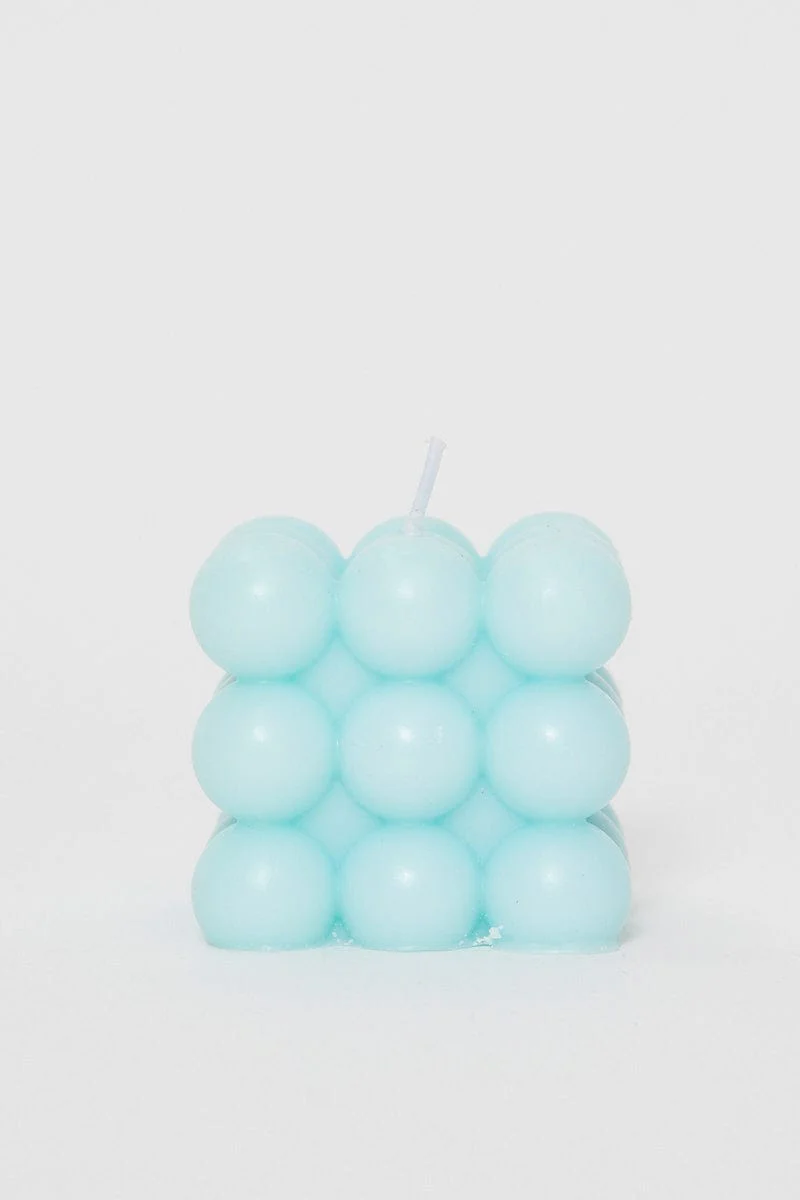 Blue Bubble Scented Candle