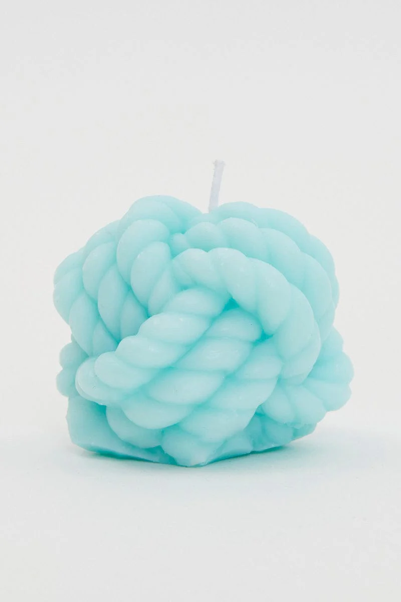 Blue Scented Candle