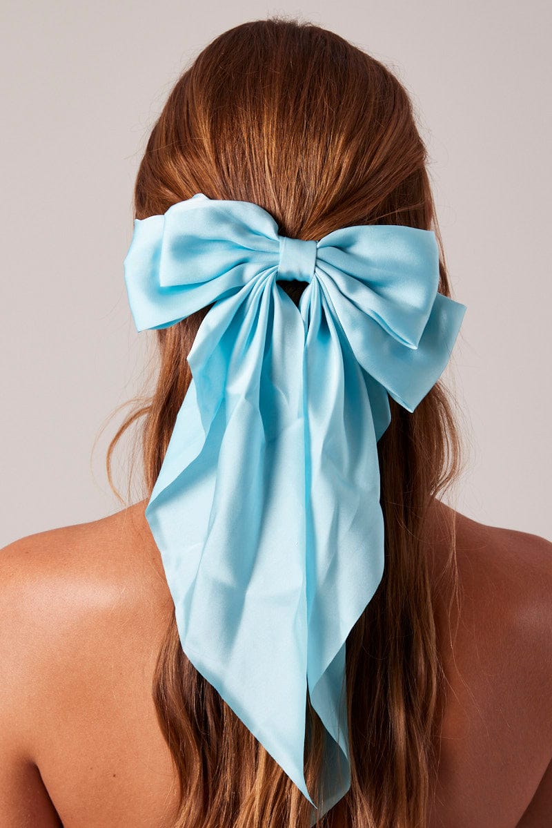 Blue Large Blue Hair Clip