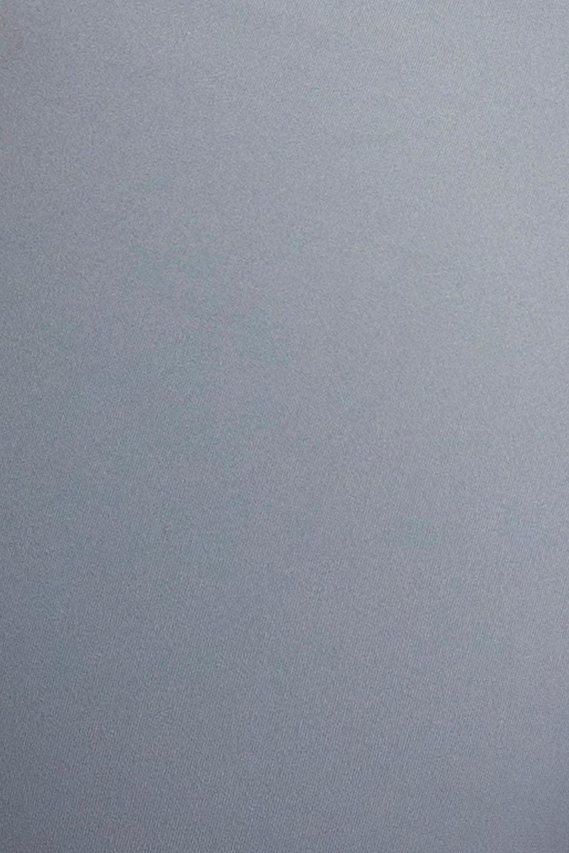 Grey Bike Shorts High Waisted