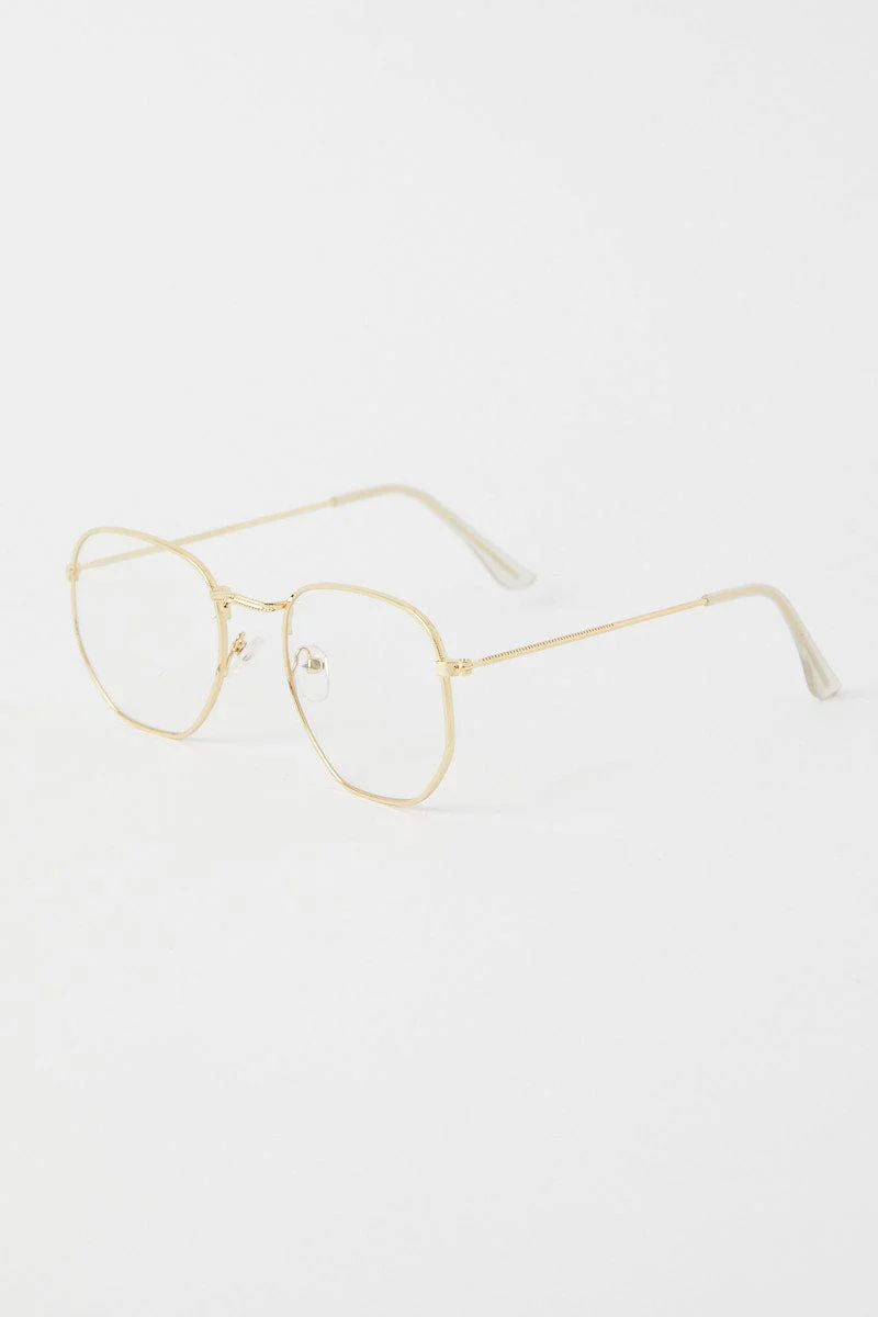 Metallic Fashion Glasses
