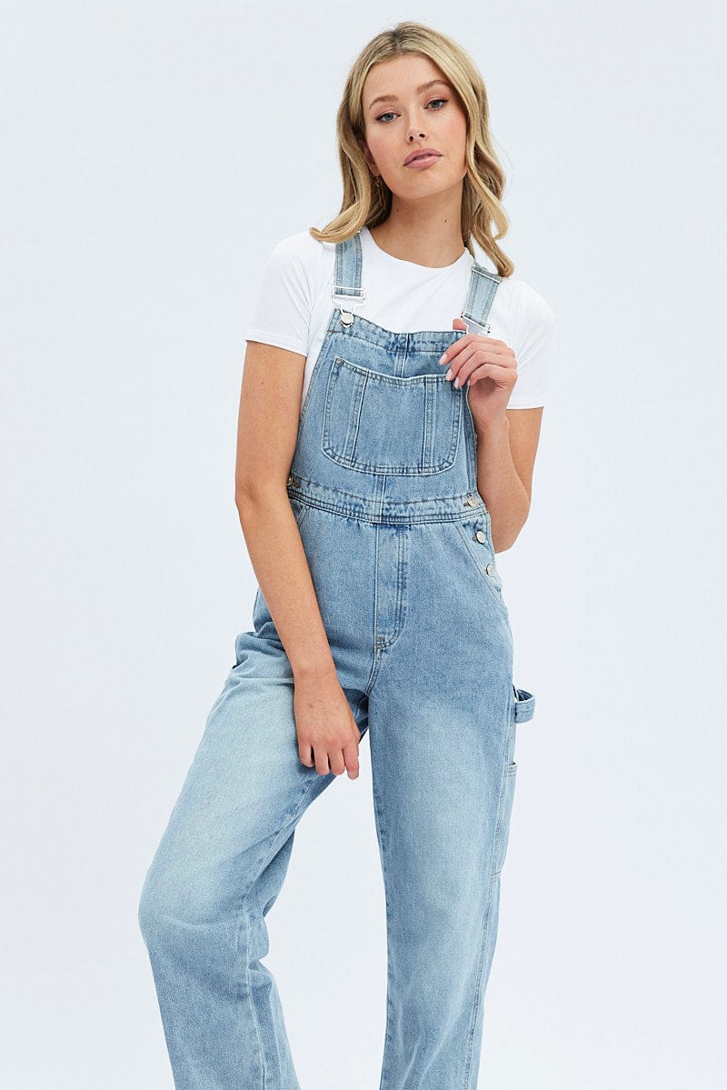 Denim Overall Carpenter