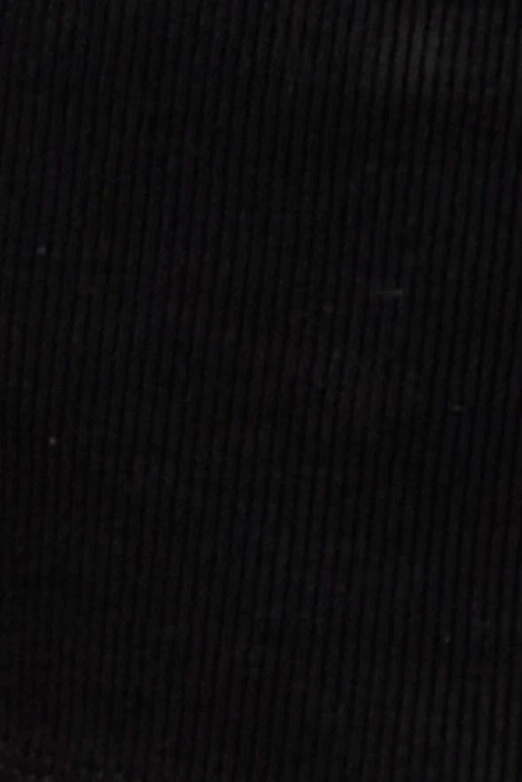 Black Jersey Top Structured Corset Ribbed