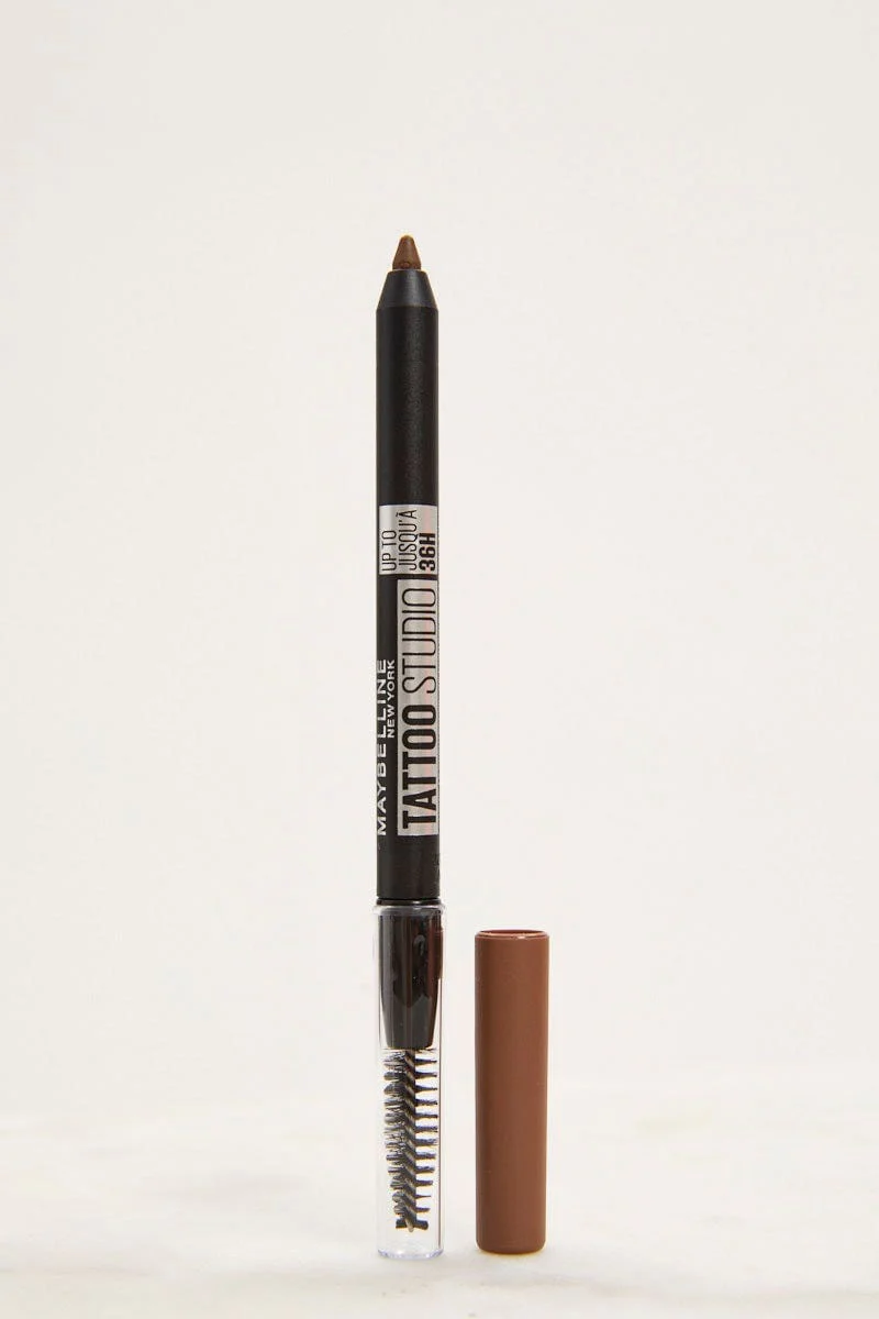Brown Maybelline Tattoo Brow Pencil Brown