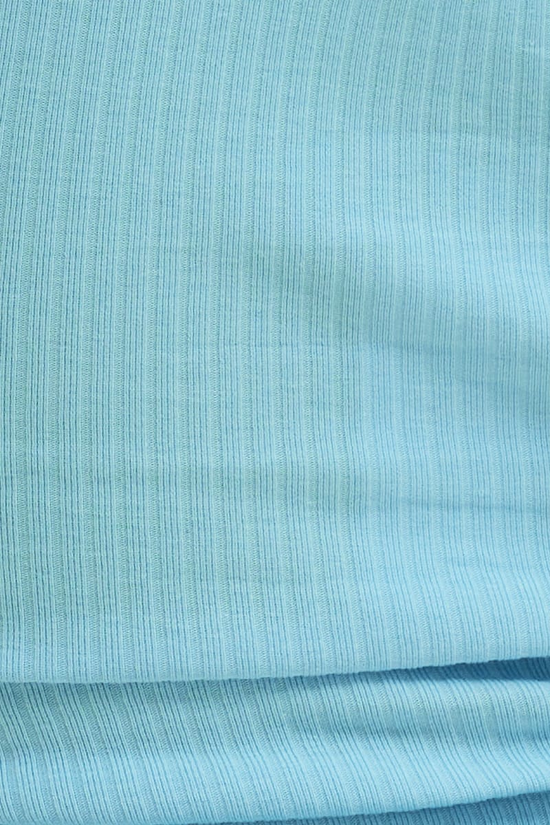 Blue Prea Bind Detail Singlet