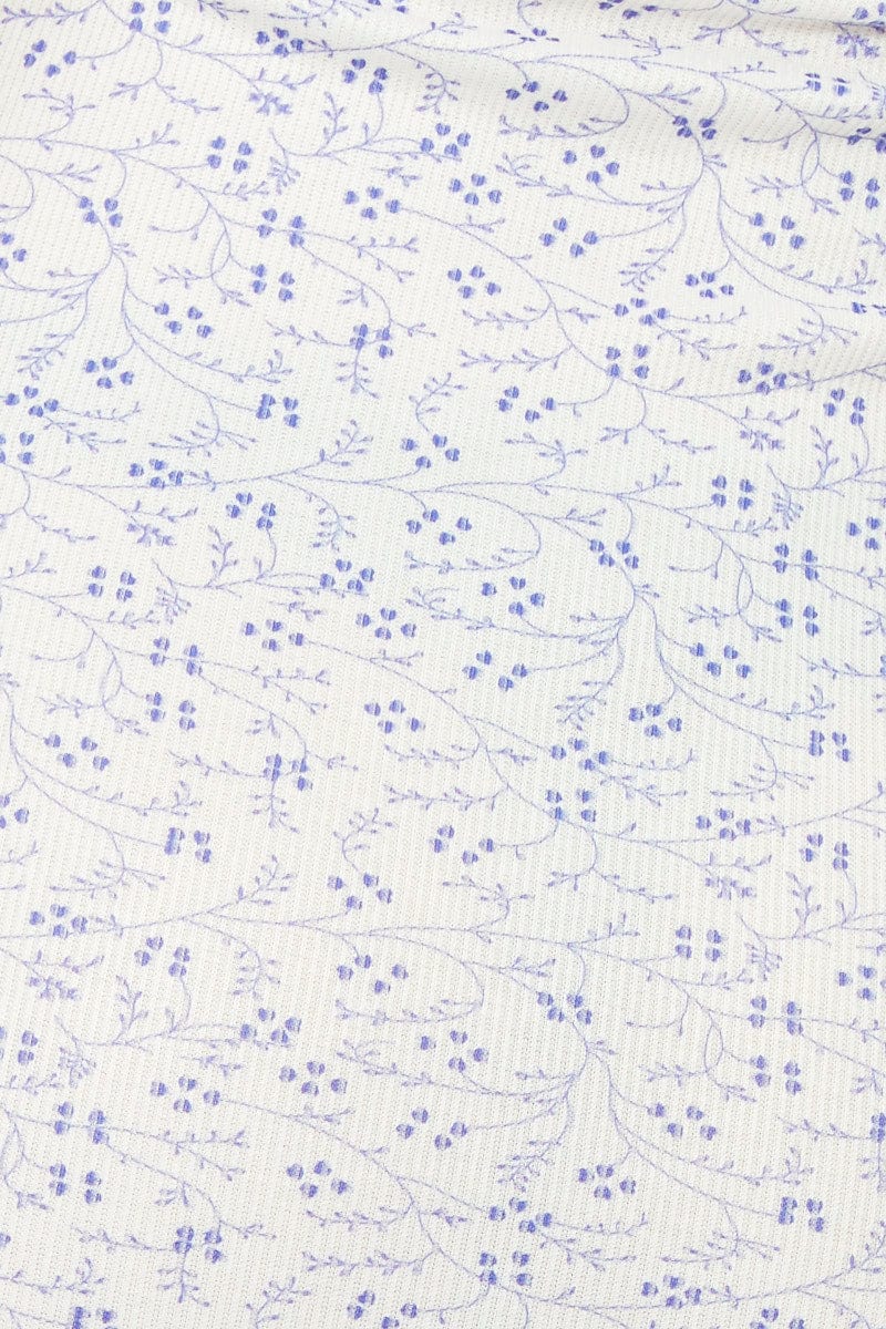 Print Lace Trim Bodycon Mini Dress